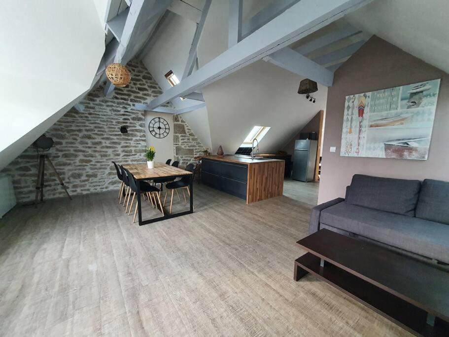 Charmant Appartement Proche Commerces Et Plages Guilvinec Ngoại thất bức ảnh